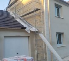 Ravalement en cours