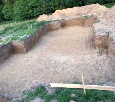 Terrassement en cours