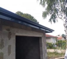 Chéneau alu gris anthracite