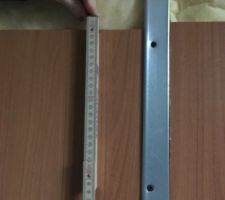 Pose renfortdans le mur de la  salle de bain parentale pour le meuble vasque