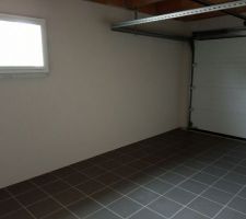 Modèle carrelage et enduit garage choisi