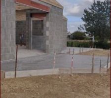 Terrasses coulées !