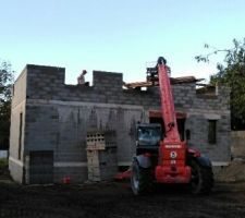 Elevation murs &eacute;tage