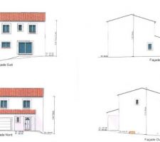 Plan des facades