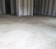 Chape lisse avant carrelage