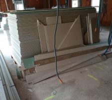 Matériaux Cloisons et Isolations (à l'intérieur)