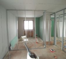 Rail cloison chambre