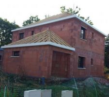 Charpente garage + frisetes