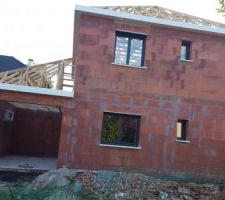 Charpente + frisetes + fenetres