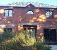 Charpente façade + frisettes + fenêtre