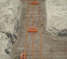 Ferraillage de fondation