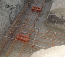 Ferraillage de fondation