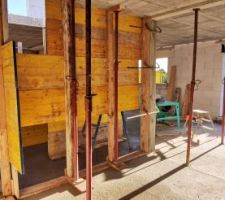 Escalier vu du coin TV