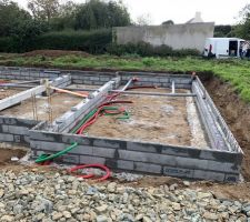 Construction du vide sanitaire