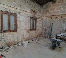 Pendant travaux