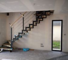 Installation escalier