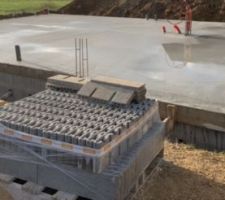 Dalle de coul&eacute;e