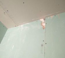 Cloisonnement / Isolation : salle d'eau