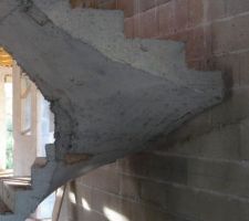 Sous face de l'escalier