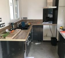 Montage de la cuisine