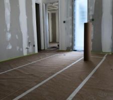 Mezzanine - protection sol pour la peinture