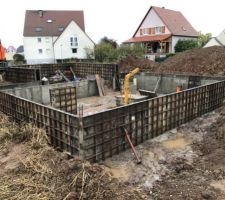 Mur soubassement garage