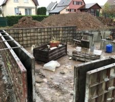 Mur soubassement garage