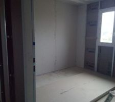 Placo jour 4: Chambre 1