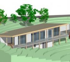 Vue 3D (1er projet, maison + compacte maintenant)