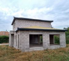 Charpente - vue fa&ccedil;ade Sud