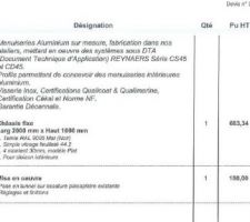 Montant Verri&egrave;re