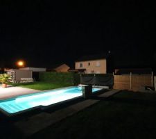 Petit bain de minuit avant l l'hivernage