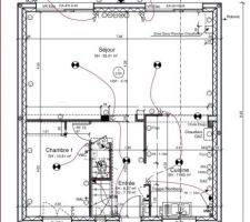 Plan maison RDC