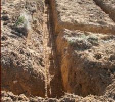 Ferraillage des fondations.