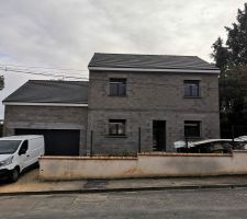 Façade de la maison.