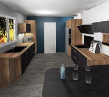 Plan définitif cuisine