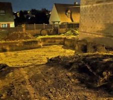 Fin du terrassement