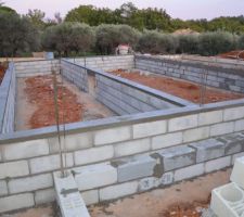 Quel beau travail ! , vide sanitaire maison et terrasse.