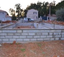 Quel beau travail ! , vide sanitaire maison et terrasse.