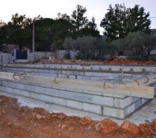 Quel beau travail ! , vide sanitaire maison et terrasse.