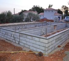 Quel beau travail ! , vide sanitaire maison et terrasse.