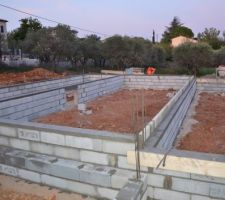 Quel beau travail ! , vide sanitaire maison et terrasse.