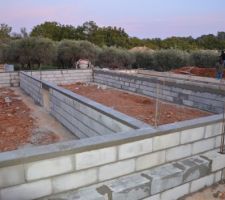 Quel beau travail ! , vide sanitaire maison et terrasse.