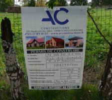 Affichage du permis de construire