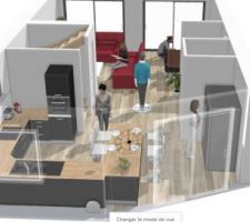 Vue 3D RDC CUISINE