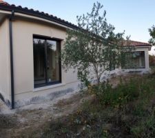 Enduit PRB Blanc de Noirmoutier quelques heures apr&egrave;s la pose