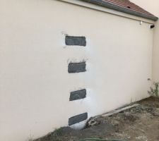 Coté nord garage
