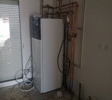 Installation de la PAC DAIKIN