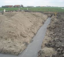 Béton coulé