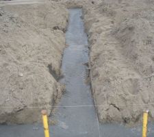 Béton coulé